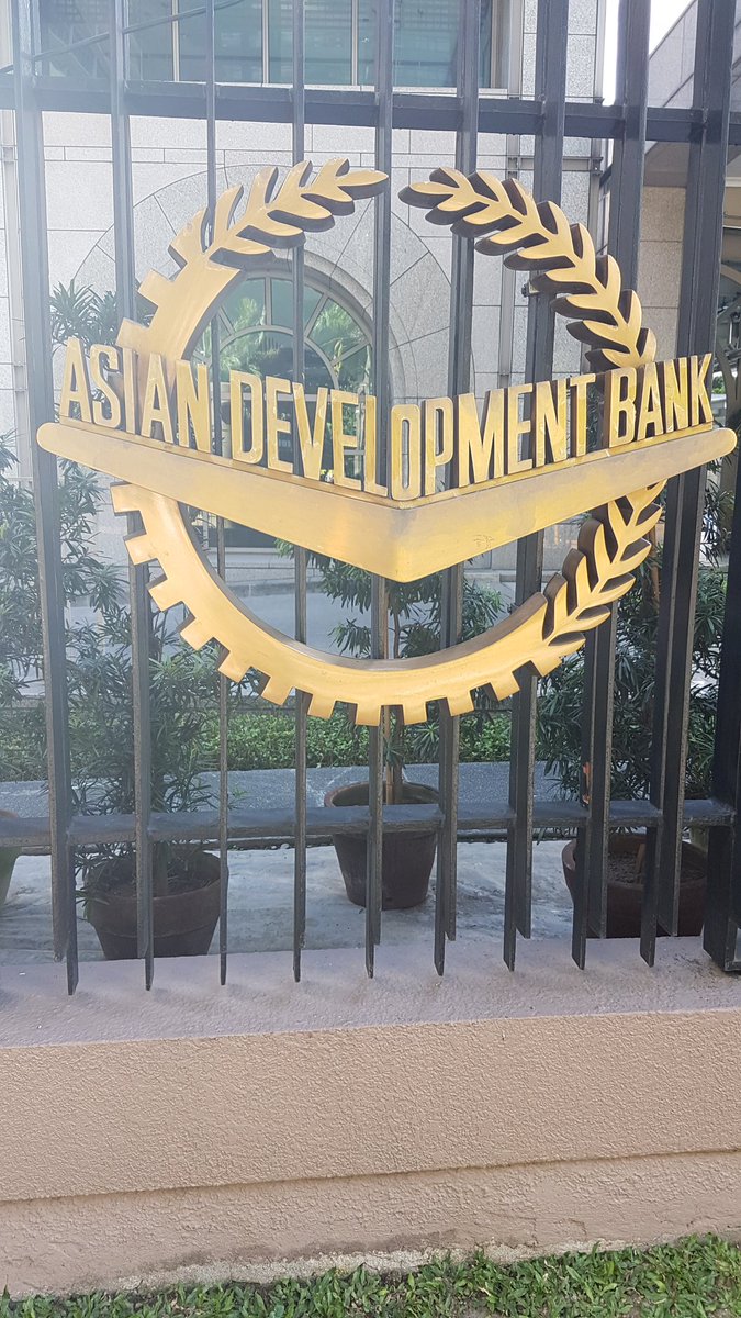 Arrived at <a href="/ADB_HQ/">Asian Development Bank</a> for a workshop on "Disasters and development in Asia" -- report I'm leading for the Asian Development Outlook (ADO2019). 12 background papers presented over next 2 days. Looking forward to some interesting discussions!