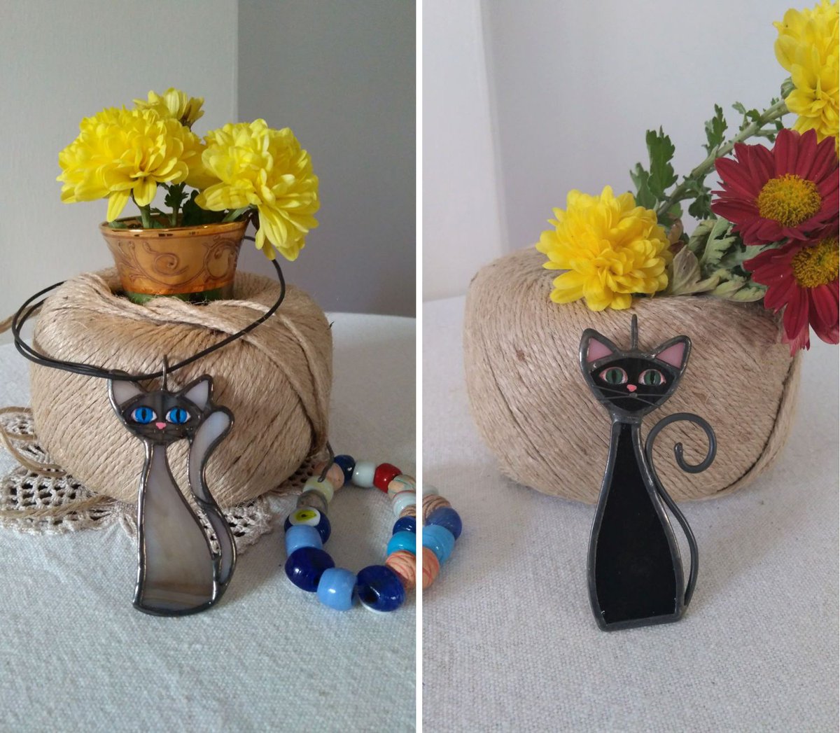 nurcindize1's tweet photo. #stainedglass #art #handmade #design #artglass #necklace #accessory #jewellerydesign #jewellery #pendant #cat #kitty #catpendant #kittypendany #womanfashion #etsy #etsysale #etsyfinds #etsygift #chiristmasgift #xmasgift #newyeargift #womengift #lovergift #giftforher #glassjewelry https://t.co/D6xxhy5nDE