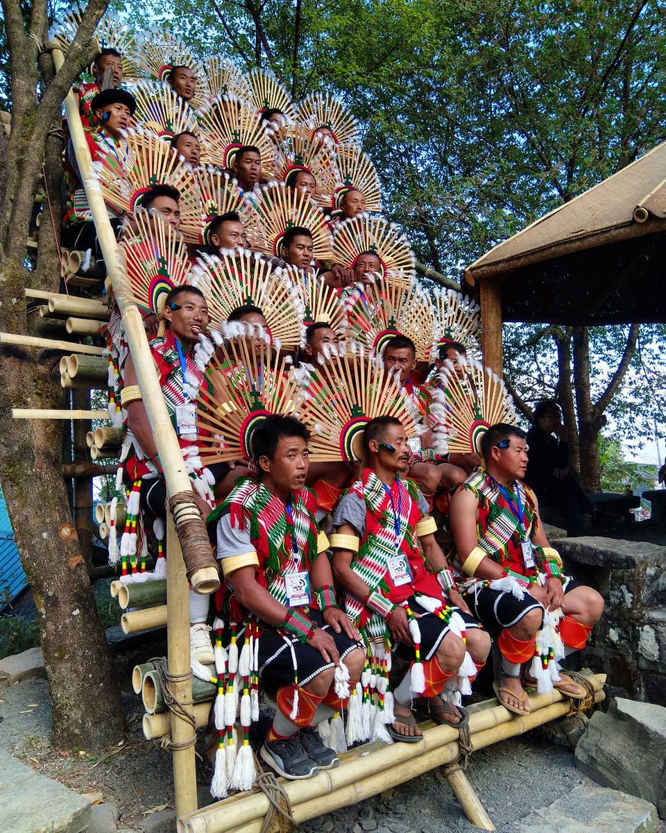 DiscovrNagaland's tweet photo. Chakesang tribe in their colorful attire at the Hornbill Festival.
Photo: NorthEast Explorers.
#neexplorers #northeastindia #indiatravel #india #indiatravel #incredibleindia #incredibleindiaofficial #nagaland #tribalfestival #hornbillfestival2018 #cheksannagas #nagafestival https://t.co/xRMbqlKsPm