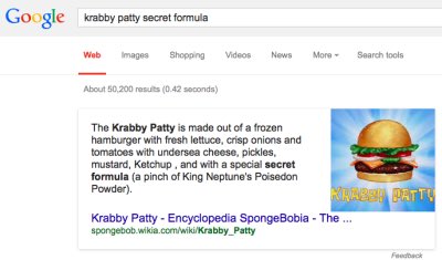 Krabby patty secret ingredient