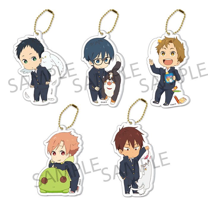 ツルネ ―風舞高校弓道部―】 「アクリルチャーム第1弾(全5種)」好評販売