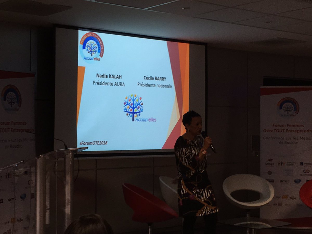 #forumOTE2018 Mot de bienvenue de Nadia Khala présidente #actionelles