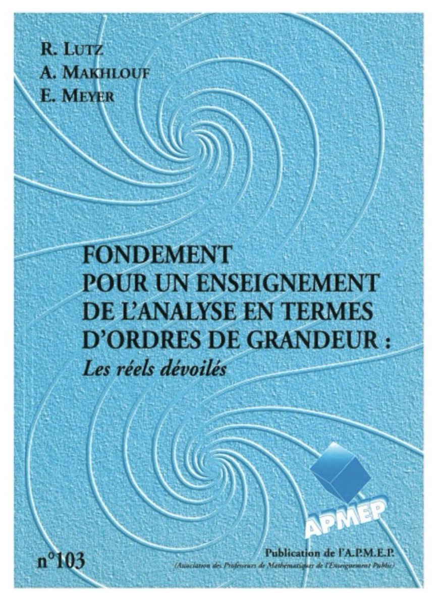 mathazay's tweet photo. Dans le futur #mumath ou M.^2, on exposera sur l’infiniment petit ou grand... Beau sujet de construction d’une culturemath qui pourtant n’est pas au programme des lycéens alors qu’une pédagogie de « l’analyse par les ordres de grandeur »  le permettrait.
https://t.co/MgssQhk6RE https://t.co/T0DnLXJNgv
