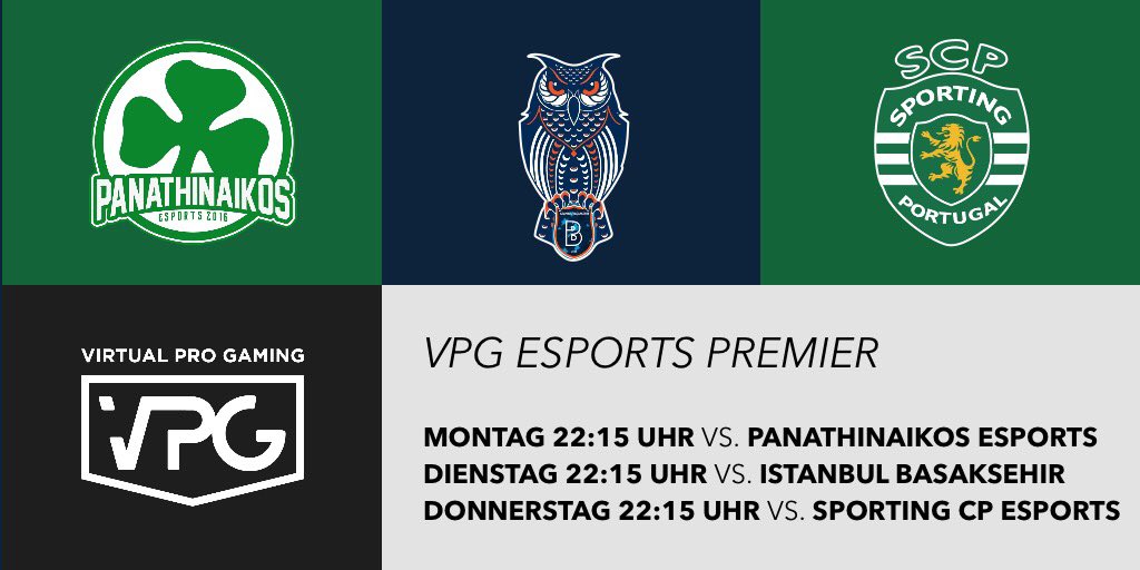 Einen schönen Start in die Woche ☀️

📺 twitch.tv/OFRlive
📢 x.com/OFResports
_______________________________________
@PanathinaikosES 
<a href="/ibfk2014/">RAMS Başakşehir</a> 
<a href="/SCPeSports/">Sporting CP Esports</a> 
<a href="/OfficialVPG/">Virtual Pro Gaming</a> 
@kickeresport 
<a href="/eSports_Rep/">eSportsReputation</a> 
<a href="/STARKeSports/">STK Esports</a>