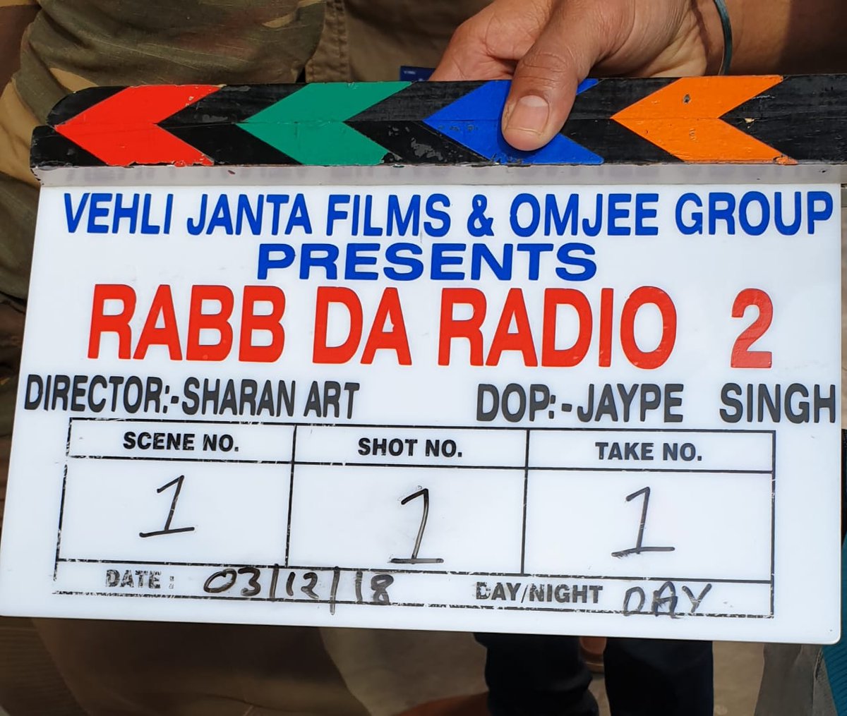 Proud to produce sequel of the most loved film of 2017, Rabb Da Radio. A big thanks to Vehli Janta Films for making us a part of this masterpiece of Punjabi Cinema. #TarsemJassar #ManpreetJohal #SimiChahal #JassGrewal #Sharanjit #OmjeeGroup #AshuMunishSahni #AniketKawade