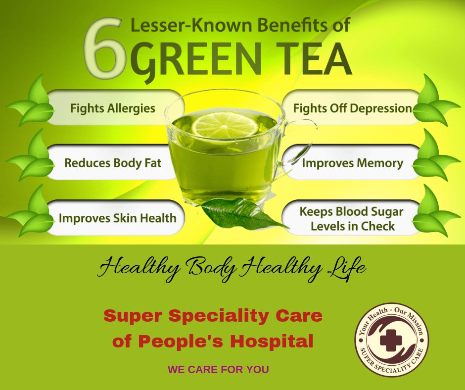 HospitalPeoples's tweet image. Everyone are Fond of Tea... Specially in Winters.
Try Some Healthy &amp;amp; Beneficial to Us.
#greentea #benefitsofgreentea #healthybody #healthylife
