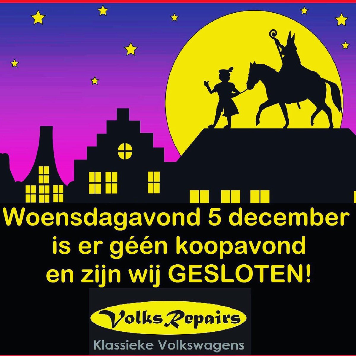 VolksRepairs's tweet photo. Het is weer die tijd van het jaar!

Klik op onderstaande link voor de aangepaste openingstijden tijdens de komende feestdagen.

https://t.co/lNa7rnUtoE https://t.co/Rlvc8RN7io