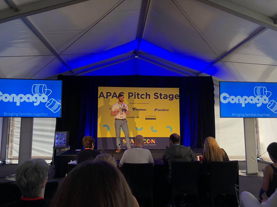 conpagoco's tweet photo. Conpago landed top 30 at the @StartConHQ @RightClickVC Pitch for $1 Million Competition out of 600+ finalists in the Asia Pacific region! Couldn't be more proud! #startcon2018 #pitchfor1million https://t.co/2osjNlYHRg