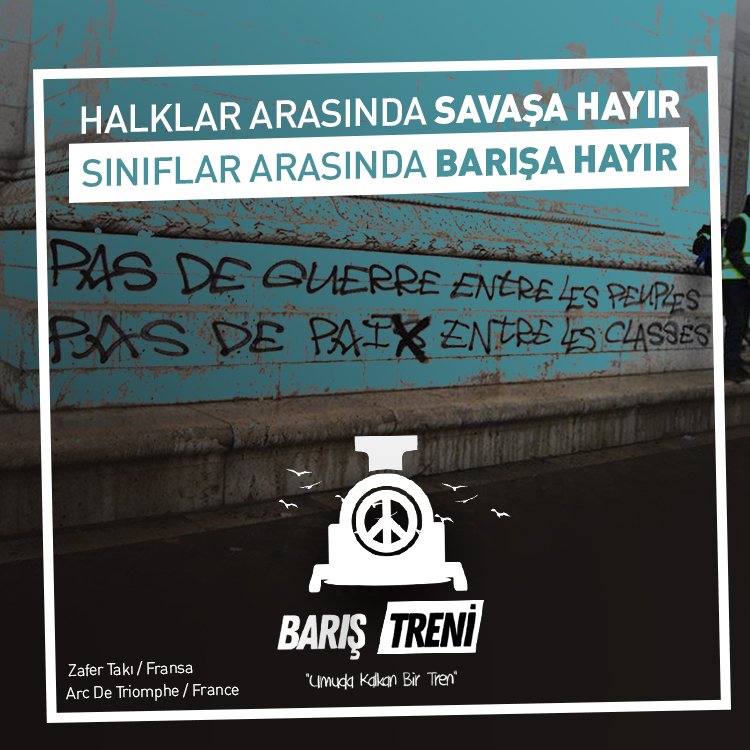 baristreni's tweet photo. Fransa'da başlayan ve akaryakıt fiyatlar��nı protesto eden "Sarı Yelekler" eylemleri sırasında Zafer Takı'na yapılan bir yazılama. #GiletsJaunes #SarıYelekler #ZaferTakı #Fransa #Paris #enflasyon https://t.co/aBFNN0sdGL