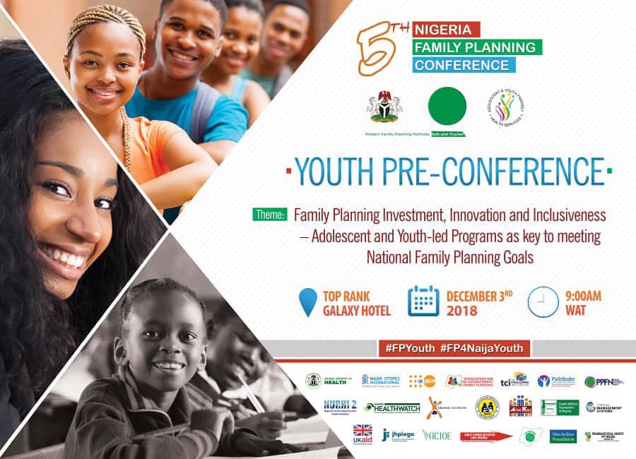 I'm excited to be at the #5thNFPC Youth Pre-conference happenning now. Young people are adding their voices to the #familyplanning conversation in Nigeria.
#FPYouth #FP4NaijaYouth