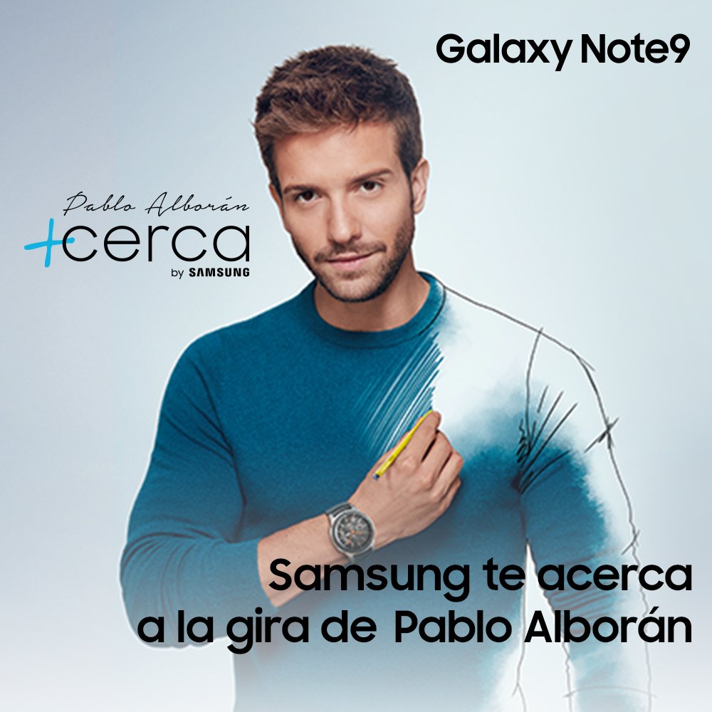 SamsungEspana's tweet photo. ¿Quieres un M&amp;G con @pabloalboran?
Si ya tienes entrada para el concierto de Madrid 8/12 👇
💙 Síguenos @SamsungEspana
💫 Haz RT y comenta por qué este sería uno de tus #MomentosPorVivir
🤩Usa los hashtags #Madrid8 #ConoceraPablo #AlboránMásCerca

BBLL 👉 https://t.co/P6UepHKlyv https://t.co/hoioLqzbXB
