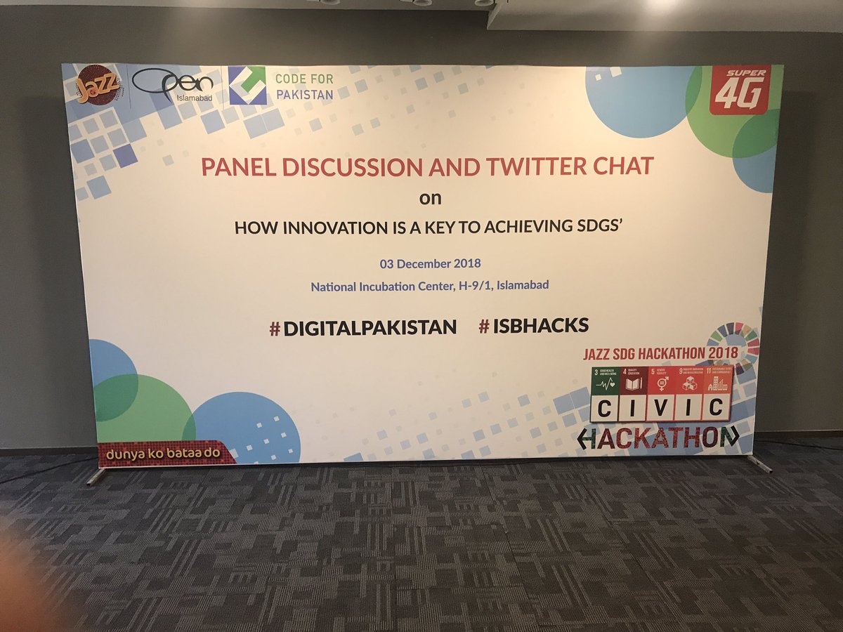 #Isbhacks #DigitalPakistan all set to start