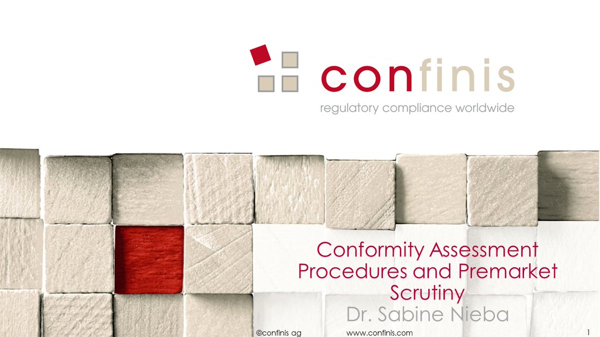 byConfinis's tweet photo. @RegAffairs_Fee has published a blog-post regarding "Confirmity Assessment Procedures and Premarket Scrutiny" - https://t.co/nz7V4dPpv1 https://t.co/i4tavRPLk9