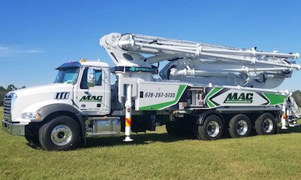 CPE_America's tweet photo. The Everdigm 48M is the workhorse of pumping fleets on two continents. This pump features the longest boom 4 axles, one-side support comes standard and like all Everdigm pumps 5 inch pipe throughout. https://t.co/jTpMrnkMzQ