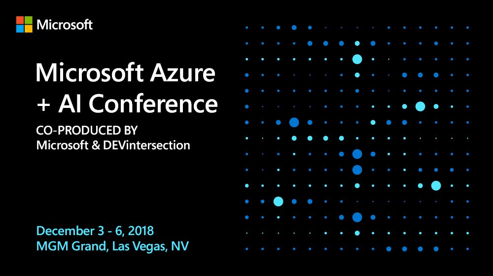 Don't miss out! Join us for a ton of exciting #AI news and information in Las Vegas on December 3. Register for the #AzureAIConf: http://msft.social/rzWiTM