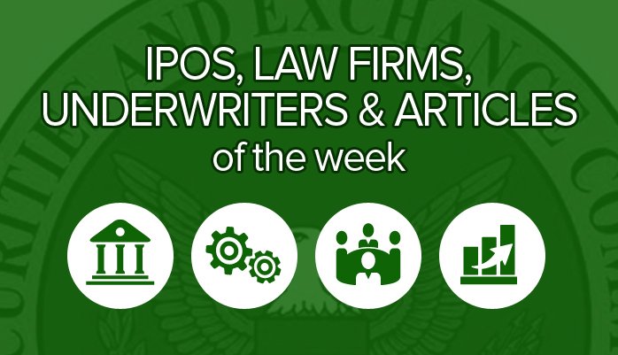 Nov. 23 - 30: Top Securities Law Firms and their #IPO Transactions &gt; edgaragents.com/nov-23-30-top-…