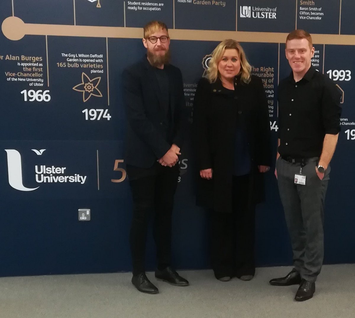 fastpictureshow's tweet photo. Delighted to welcome science teachers Colin (Lisneal College) and Roisin (St Pat's Dungiven) to @UlsterUniBiomed for their #STEMInsight placement week, as part of @STEMLearningUK initiative to bring careers to life in the classroom. https://t.co/x3N97YOftC