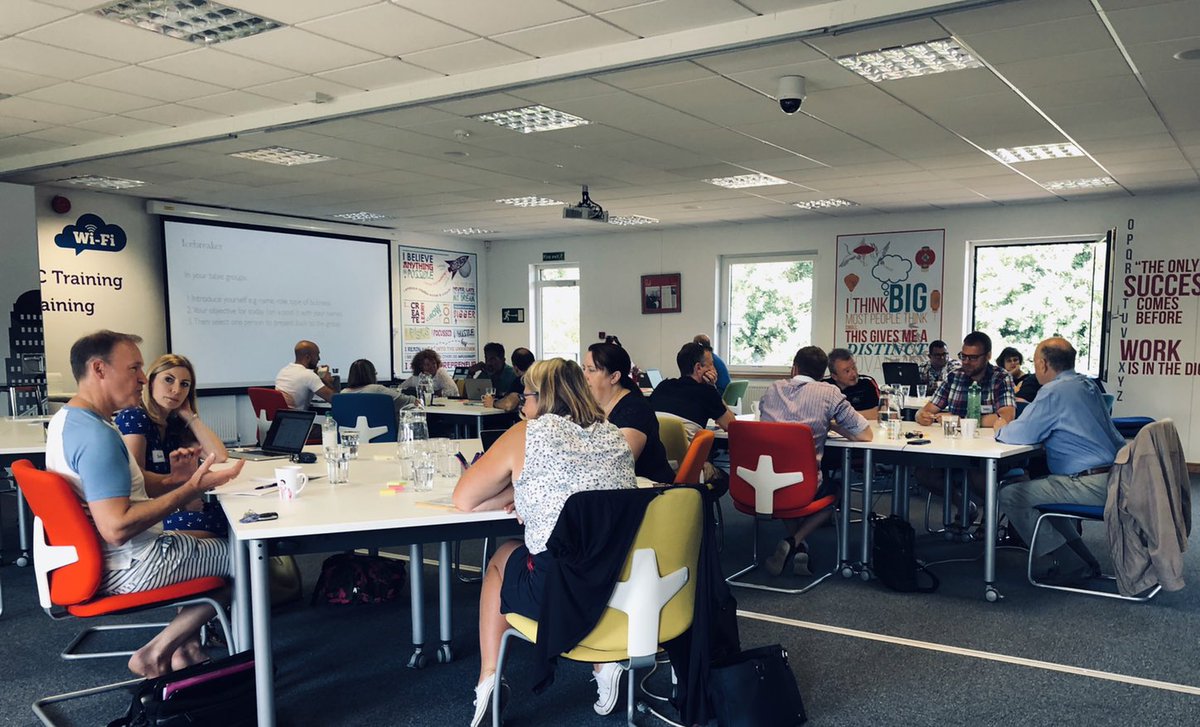 aynsleydamery's tweet image. Busy day @TheEntCircle working with #entrepreneurs on developing breakthrough business models using the Business Model Canvas #bmgen #ecworks