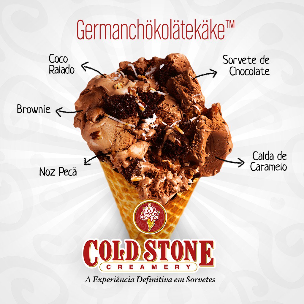 ColdStoneBrasil's tweet photo. Germanchökolätekäke - o nome parece difícil, mas o sabor é irresistível!!!
... https://t.co/ITWa1oZQwQ https://t.co/GB2feYgPZO