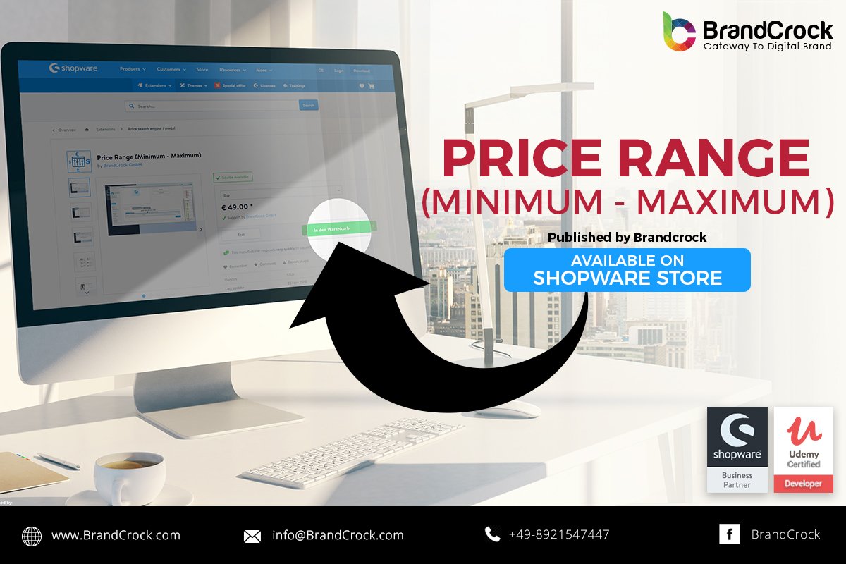 BrandCrock's tweet photo. BrandCrock Published by Shopware Plugin Price Range (Minimum- Maximum)
#Price #Range #Plugin #ShopwarePlugin #ShopwareDevelopment #ShopwarePluginDevelopment  #ShopwareStore #OnlineStore #ShopwareCommunityStore #ShopwareEntwicklung 
Link: https://t.co/KTtQK8TuKN https://t.co/vcWeGxeweV