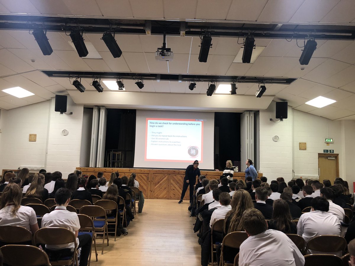 StonelawHS's tweet image. Learning and Teaching is the focus for our Year Assemblies this week. Members of the Learning and Teaching Group shared with our young people how we regularly check for their understanding in lessons #checkingforunderstanding #buildingtomorrowtoday