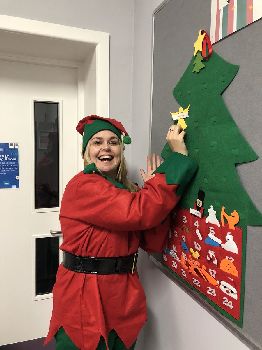beckylibrary's tweet photo. During December we are using #elfpromotion to highlight some of @BDCFT library resources with our advent calendar. Today our #elfonthelibraryshelf is promoting Royal Marsden Online - Clinical Nursing Procedures. Ask library staff for further info! https://t.co/z7rKhu2GyL