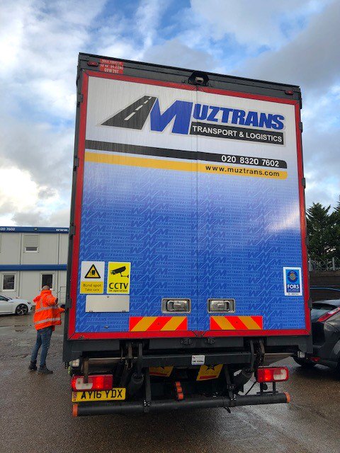 MuztransLimited's tweet image. With thanks to @RGVAltd for an excellent job on our new addition to the fleet #SettingStandards #ForsGold #MakingLogisticsSimple #HandleStoreDeliver