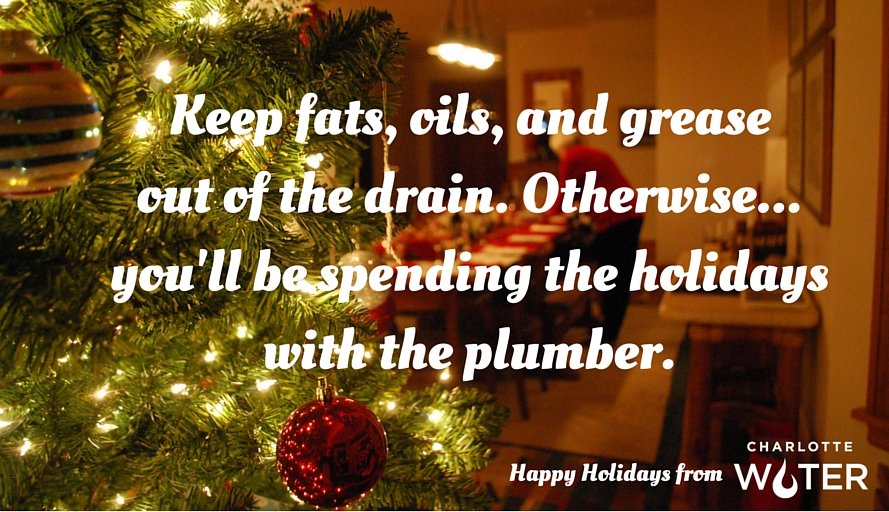 CLTWater's tweet image. #flowfree #nogrease #nowipes #happyholidays