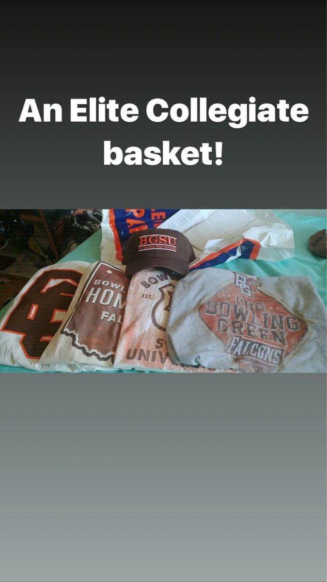 BGSUSMA's tweet photo. We'll be back at the Union Tables today from 10-2! Stop by to purchase tickets for the raffle, taking place Wednesday at the General Meeting! Here more of the #SMAzing items! https://t.co/Je2TEpvmMX