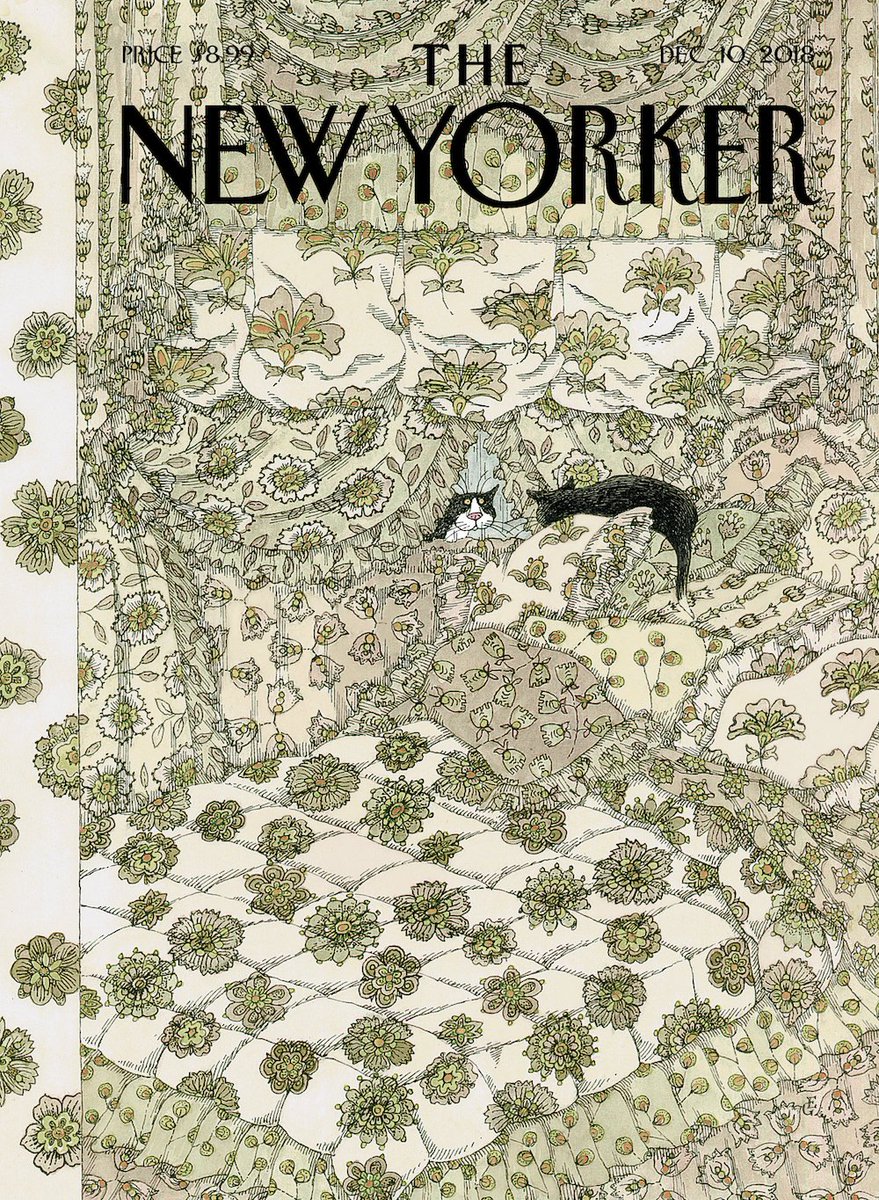 This week's cover, "Cat Fancy," by Edward Gorey: nyer.cm/jgDFzQy