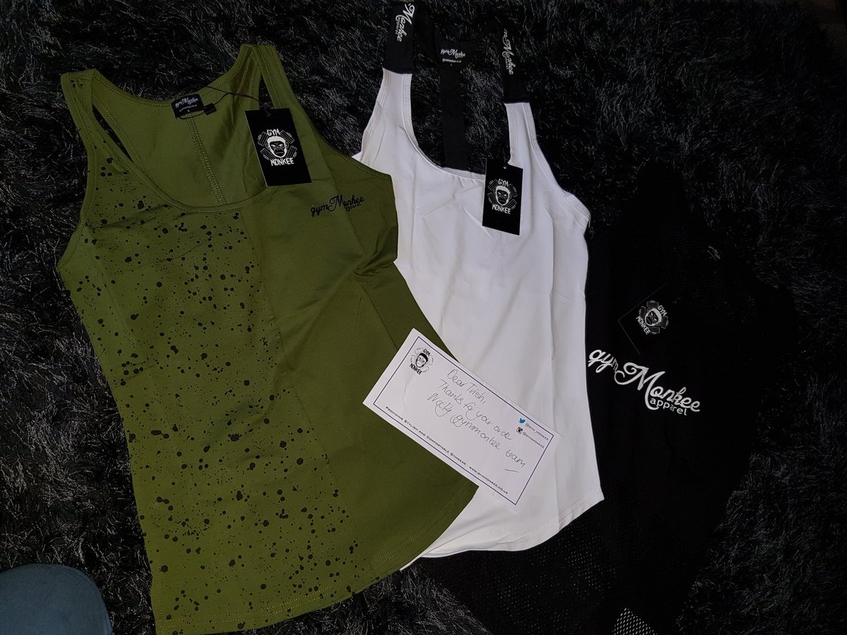 MeowStrutt's tweet image. Amazing workout wear!...top quality and fit👌...get yours now.....for 15% discount use code Fizzo15
@Gym_Monkee