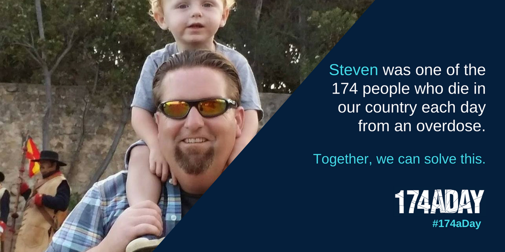 174aDay's tweet photo. Steven’s sister Chrissy writes, “My brother was NOT heroin; he was a gentle, kind spirit that wanted nothing more than to be loved the way he loved others. His is a legacy of loving kindness.” #174aDay https://t.co/ZEA5Vf9V8P https://t.co/QAZ4OT5Jt2