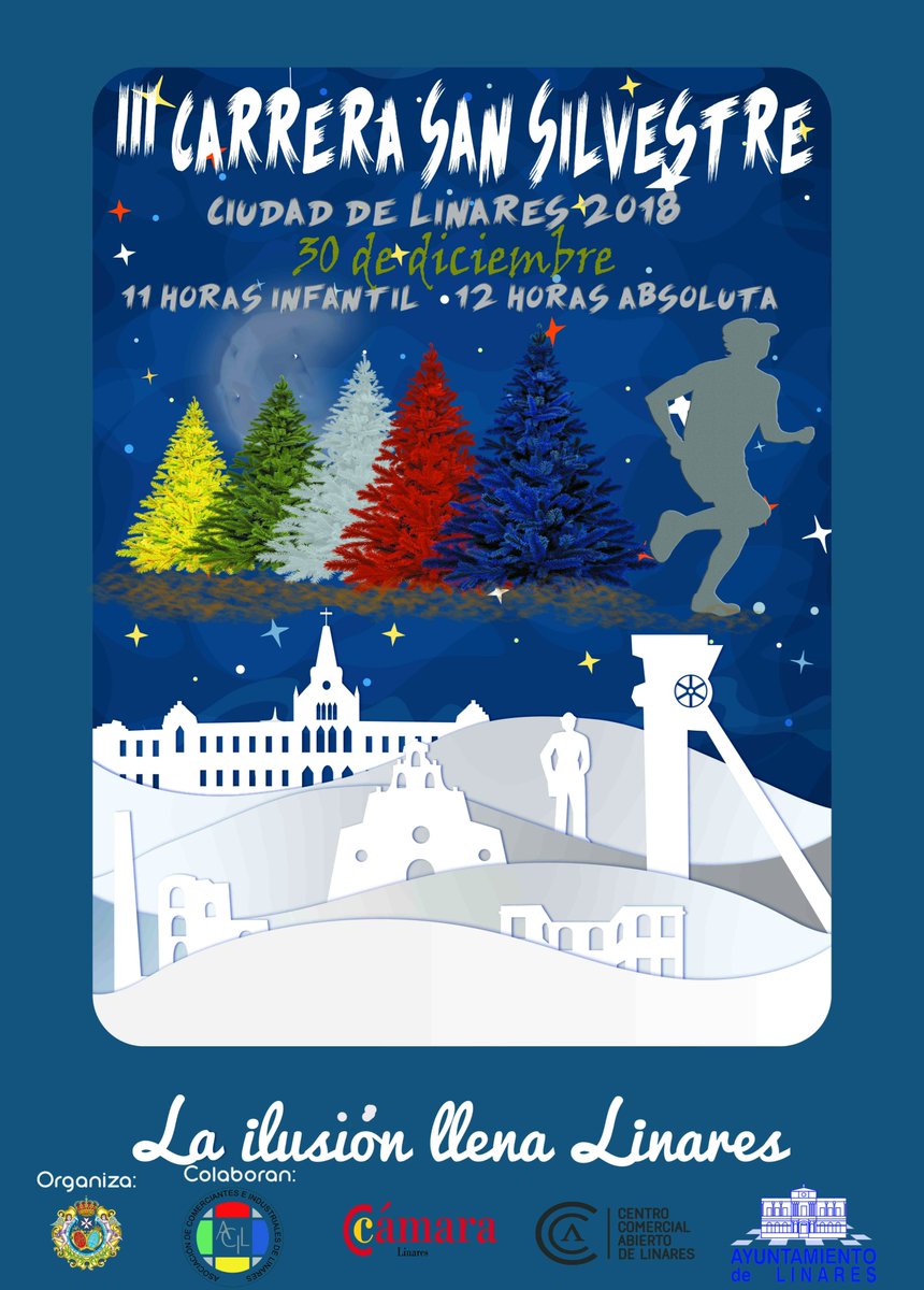 Abiertas las inscripciones ON LINE para la San Silvestre  "Ciudad de Linares" 2018 prendimientorosario.com/index.php/2018… #San SilvestreLinares