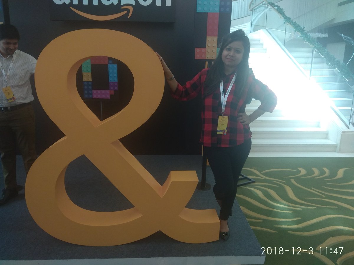 RiniJain5's tweet photo. #AmazeDI2018 https://t.co/PdaRpEyJEp
