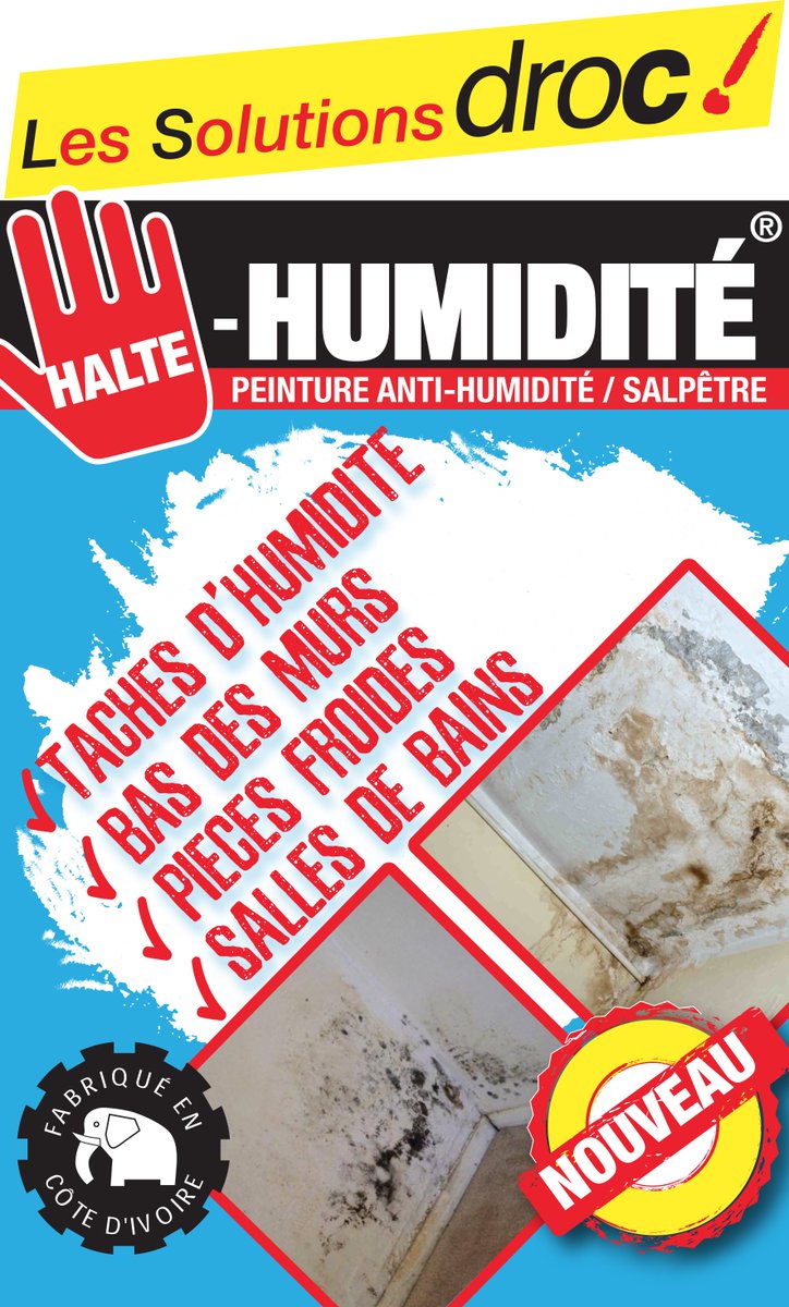 drocolorCI's tweet photo. [ HALTE-HUMIDITÉ ] : Microporeux : laisse respirer le support; Peut s’appliquer directement sur les surfaces humides; Haute résistance aux champignons et moisissures ...

#Excellente_Semaine !
#AyezLeReflèxe ! https://t.co/LmOHqIufi4