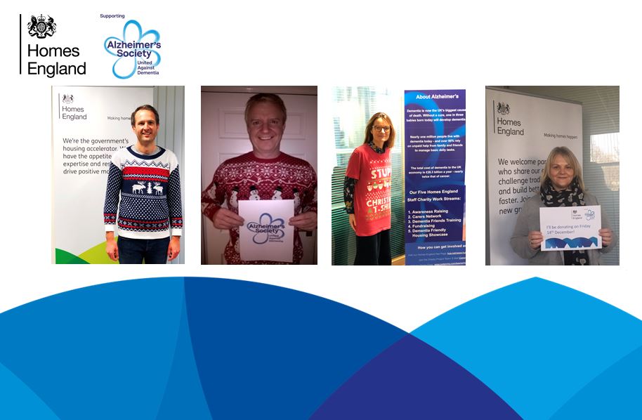 HomesEngland's tweet photo. This Friday 14th Dec @HomesEngland staff will be donning their Christmas jumpers and reaching deep into their pockets to support @alzheimerssoc our 2018 charity of the year! You can join us by donating via @JustGiving :https://t.co/MPoxCmQFtM #Homes12DoC https://t.co/z4POIvFY8x