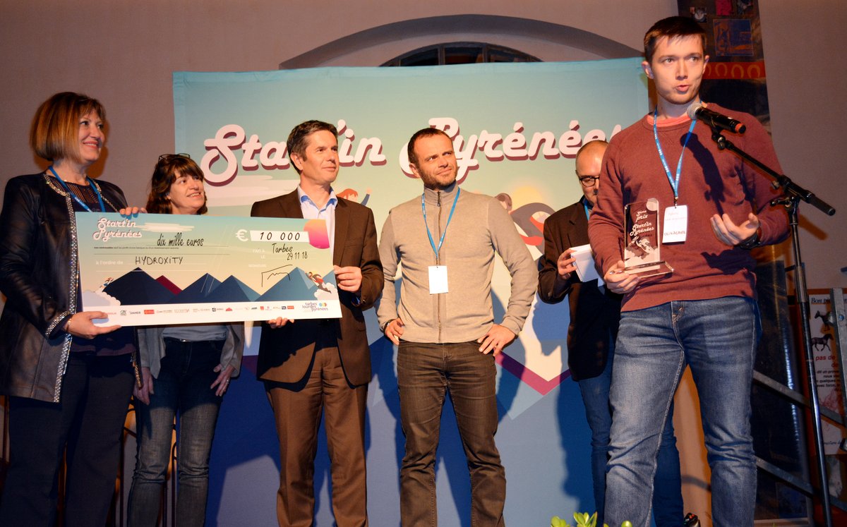 Occitanie's tweet photo. 🏆 Les #StartUp du jour !  ( les #emplois de demain )

Félicitations aux 4 lauréats du concours "Start'in #Pyrénées" : 
#Marelha et @Hydroxity_SAS -- #TransitionÉnergétique
#NextAeroConcept et @HMT_France -- #Aéronautique

Bravo à tous les participants, on garde un 👁️ sur vous ! https://t.co/UjcRDYhowz