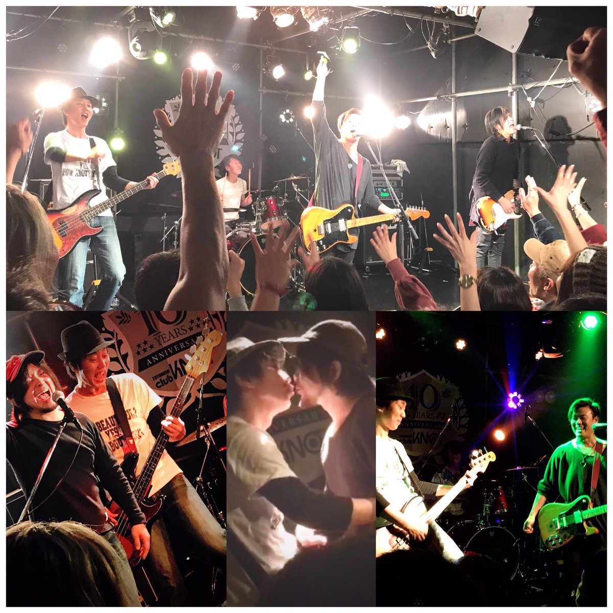 onyuuvo's tweet photo. 昨日は豊橋clubKNOTで
10周年イベントの復活祭！!
超満員でなかなか身動き取れず 笑
でも、もう一度見たかったバンドとか見れて
なんかなんかもぉーーー感動しかなかった！！
#もみじ #karintousmash
#LUISENT #APESCALL
#GLIDE #note https://t.co/GWE88ULyKr