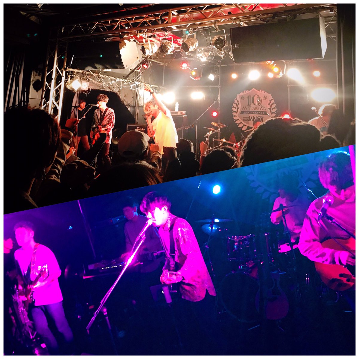 onyuuvo's tweet photo. 昨日は豊橋clubKNOTで
10周年イベントの復活祭！!
超満員でなかなか身動き取れず 笑
でも、もう一度見たかったバンドとか見れて
なんかなんかもぉーーー感動しかなかった！！
#もみじ #karintousmash
#LUISENT #APESCALL
#GLIDE #note https://t.co/GWE88ULyKr