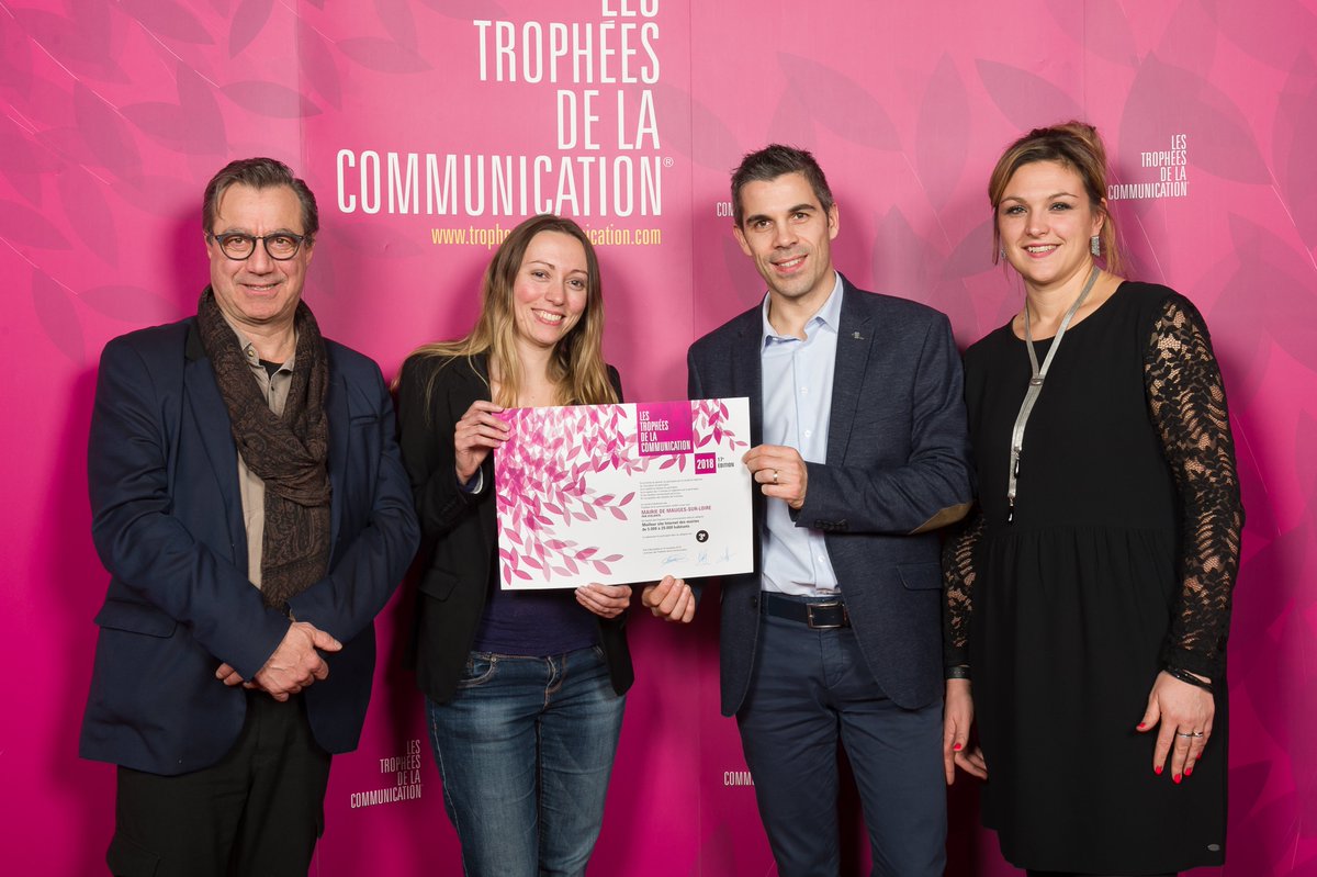 AtalantaAgency's tweet photo. 🏆 #Atalanta remporte le 3ème prix #TropheesCommunication !
Cette récompense concrétise un beau partenariat avec la mairie de Mauges-sur-Loire (le site  a été dévoilé cet été) La suite bientôt, avec l'appli mobile!
#fierté #Merci #agenceweb #webdesign #webdev #wordpress #UXDesign https://t.co/ZLKTPSQEkP