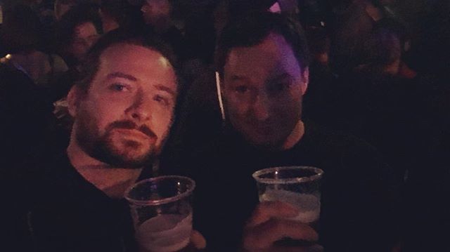 Nik &amp; Dennis last Saturday at the <a href="/asilaydying/">As I Lay Dying</a> show at @turbinenhalle_offiziell Oberhausen. Great Show. Good Times 🤘🍻 #asilaydying #reunion #comeback #live #show #concert #tour #gig #turbinenhalle #beer #checkingout #metal #metalshow #metalcore #core #thrashmetal #awesome #m…