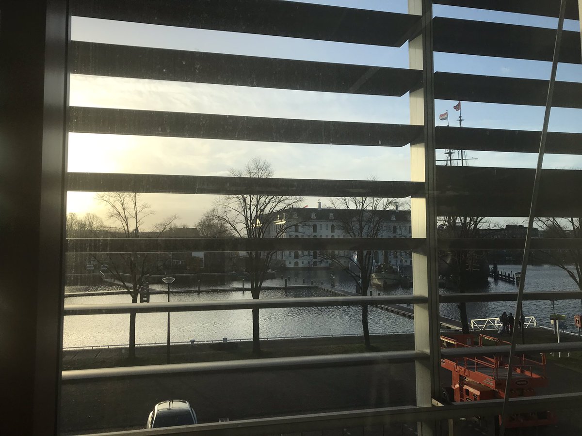 We have just moved in! Happy to settle into our new office with colleagues, students and partners at building 027W @Marineterrein_A. A great step for the institute!