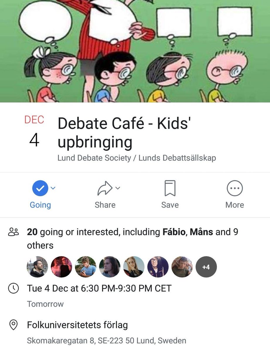 DebateLund's tweet photo. Tuesday is going to be interesting! Come to debate or listen what others have to say! https://t.co/1wA6ouaNil