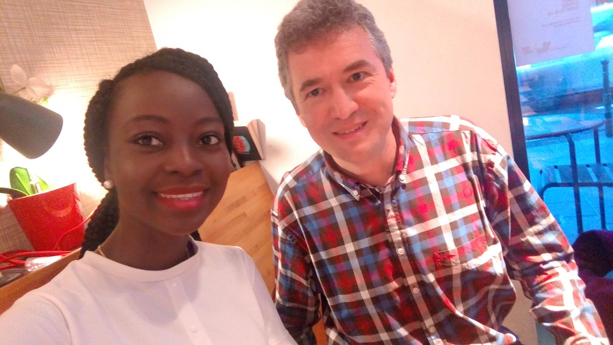 My day started productively with a soulful discussion with @TVandenbosch about the work of @VVOBvzw in Belgium and across the world. So great to find lots of commonalities with your work and the vision for @Education2030UN & @1African_Child. #GlobalEducationMeeting