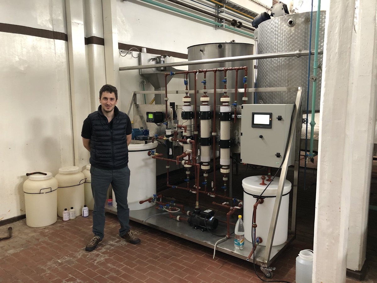 NANOREMOVAS's tweet photo. Mr Guanchiale (INTI) responsible of Pilot Plant construction at Rafaela facilities. https://t.co/jRxjjKxFra