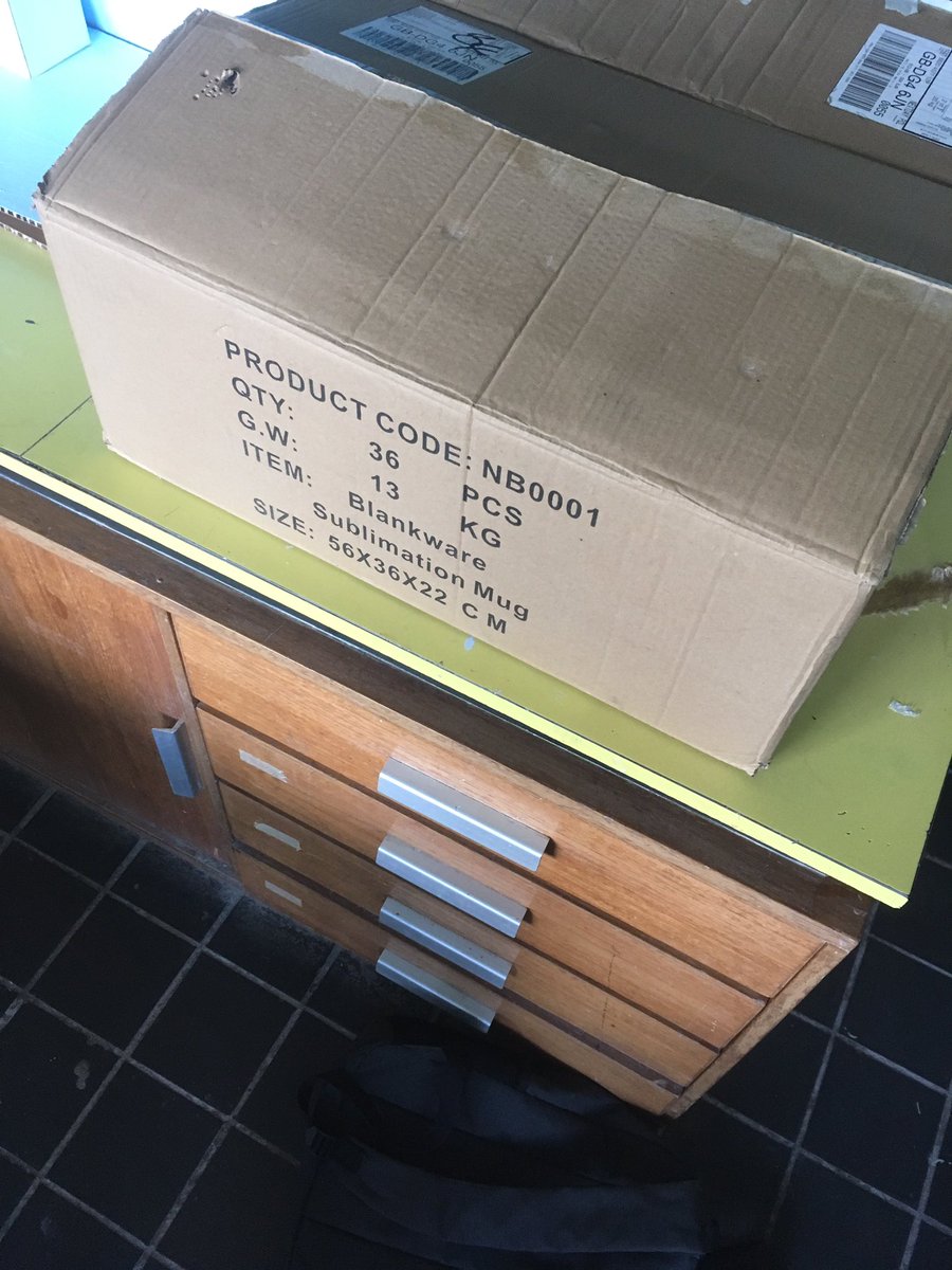 PeopleOfTheEar1's tweet photo. Just received a new batch of 36 white mugs. Get your orders in now in time for Christmas 🌲✨🎅 https://t.co/KhiPZg39Zt