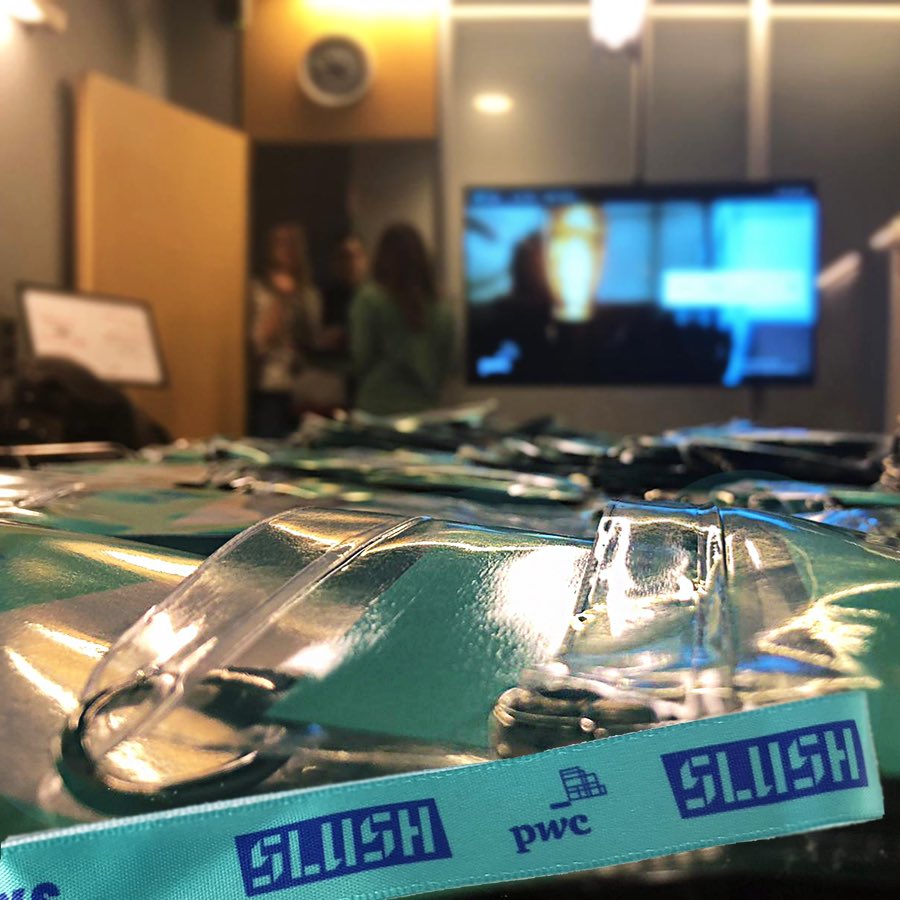 PwC_Suomi's tweet photo. It’s Day 0 and #PwCxSlush is ready to rumble #slush18 
Let's all remember the Slush code of conduct: #Entrepreneurship belongs to everyone. Slush is meant to be 100% positive experience for all. Let's have a good one! 🧡 https://t.co/XGHBot7RVY