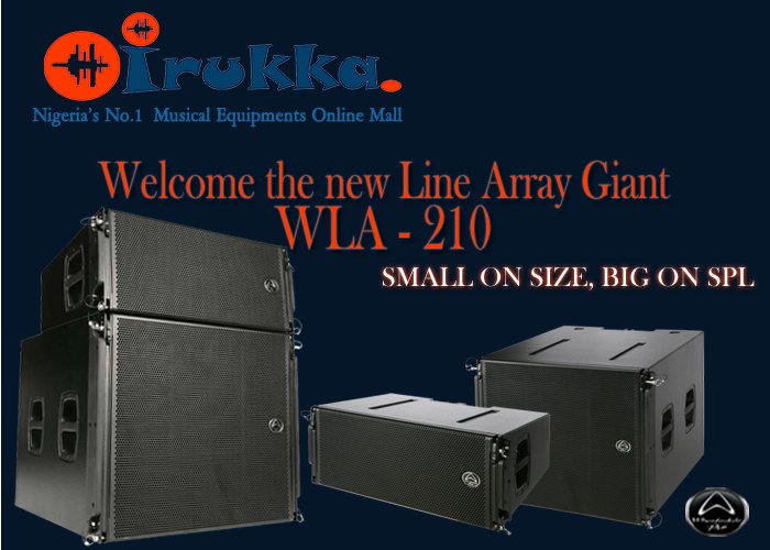 irukka_musicals's tweet image. The Boss is here!!! 
&amp;gt;Birch plywood construction
&amp;gt;High power - but lightweight
&amp;gt;3&quot; Neodymium magnet compression driver
&amp;gt;Integral, side plate adjustable rigging system
&amp;gt;Full steel grilles; and other great features.
#WharfedaleNigeria #linearrays #irukkamusicmall #musicequipments