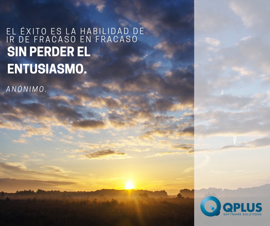 QPlusSoftware's tweet image. #FrasesQPlus
BUENA SEMANA