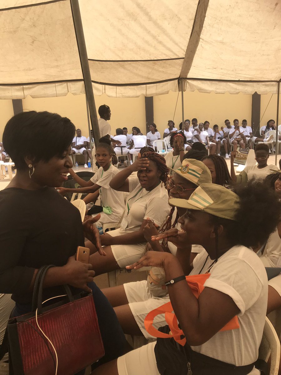 CeeOgbonnaya's tweet photo. “...the funding and the education you get from the Diamond Building Entrepreneur Today- BET Programme is one of a kind!”
Past BET Beneficiary, Bukola Akin Akindoju speaking to the Corp member @ The DiamondNYSCSAED Event.
#DiamondSWAG
#DiamondPocketMoney4AYear https://t.co/Qob1hROupz